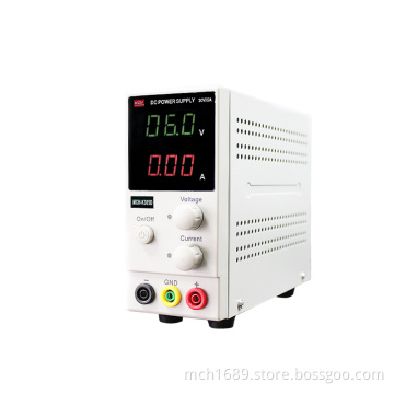 150W 30V 5A Mini Size, Very Small Size, 1.35kg, Variable Single Channel Output Switching Digital DC Power Supply with CE & RoHS (MCH-K305D)